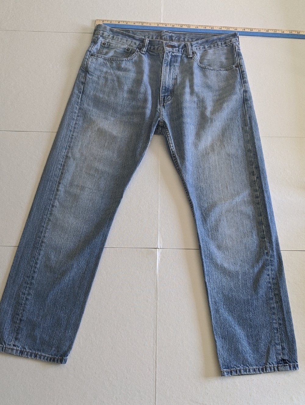 Levi Strauss 505s Classic Men's Light Blue Jeans 36x30